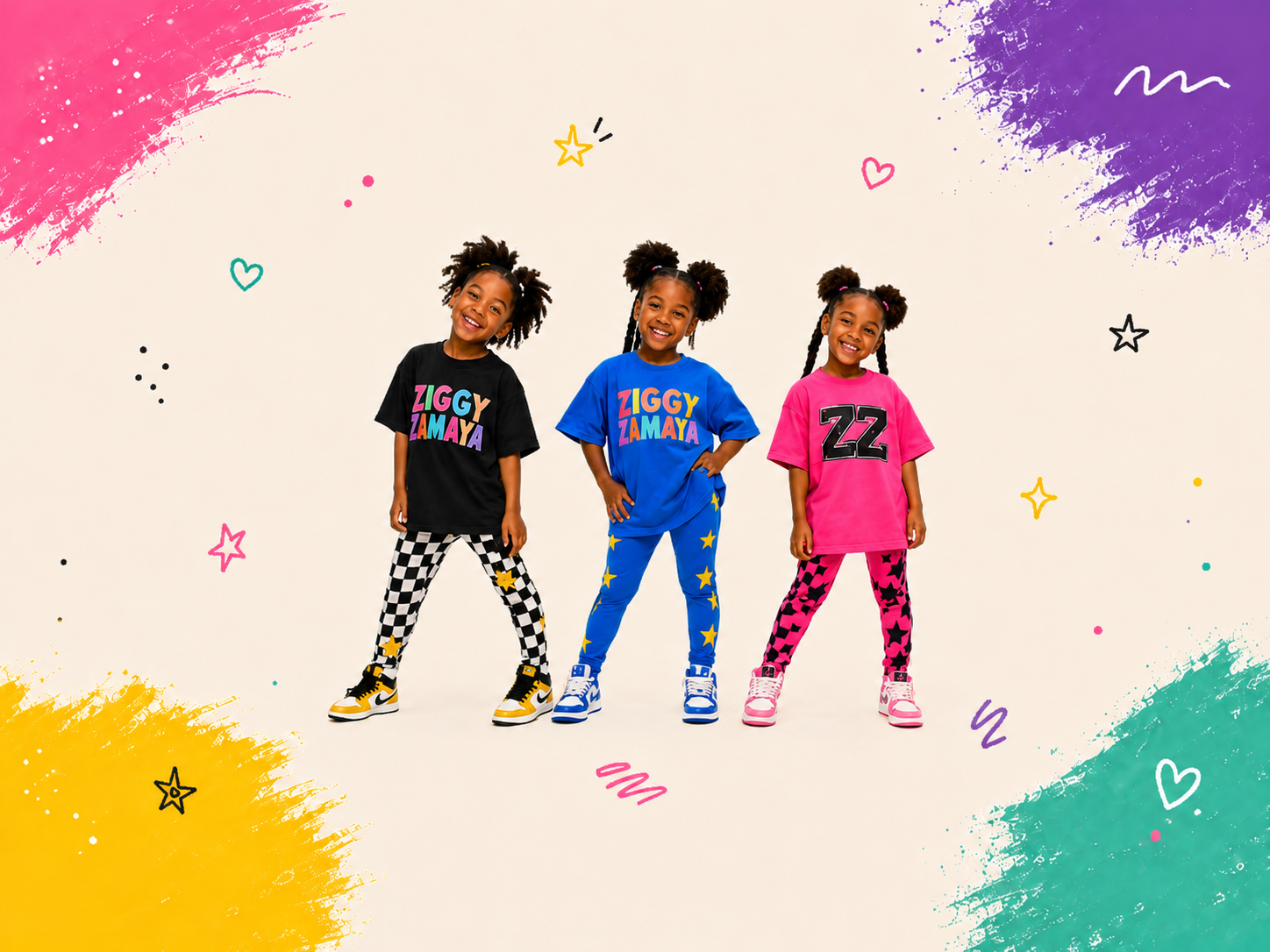 Color in Motion The Move Tee + Legging Set