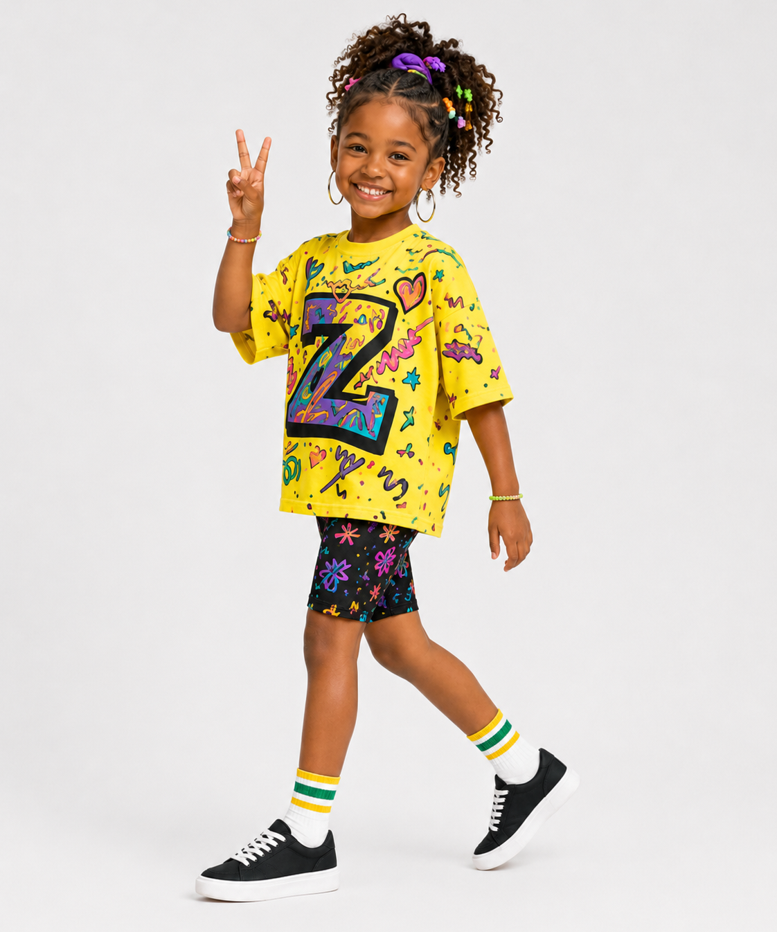 Sunny Z Energy Biker Short Set