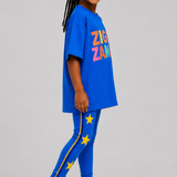 Cobalt Star Tee + Legging Set