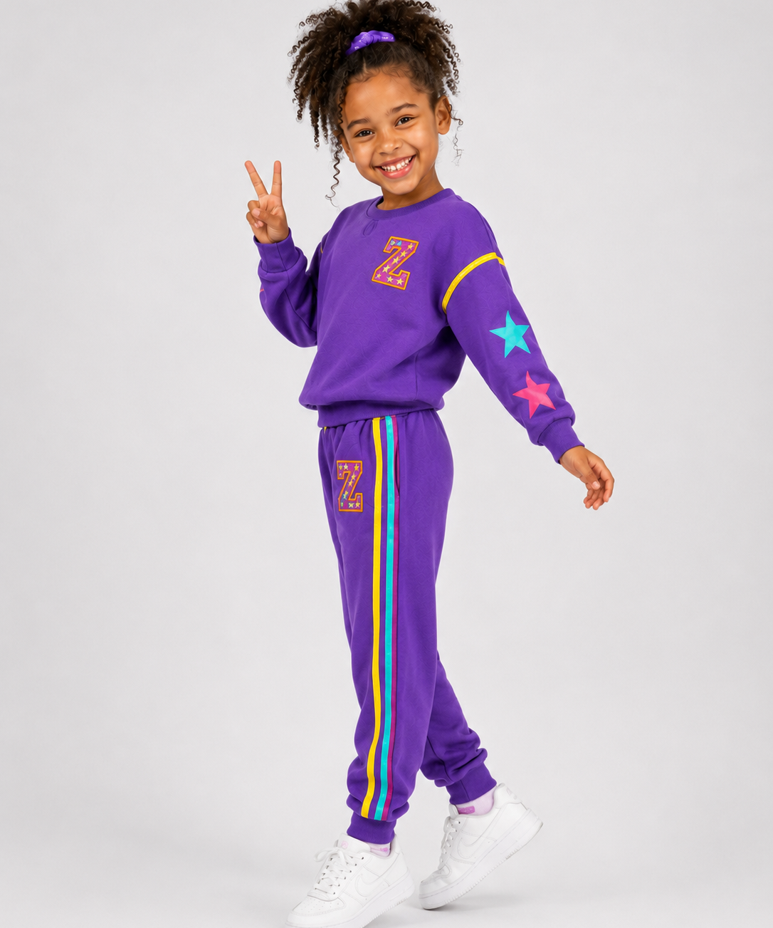 The Move Jogger Set — Purple Pop
