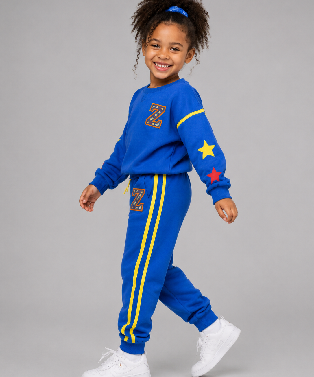 The Move Jogger Set — Royal Blue Star