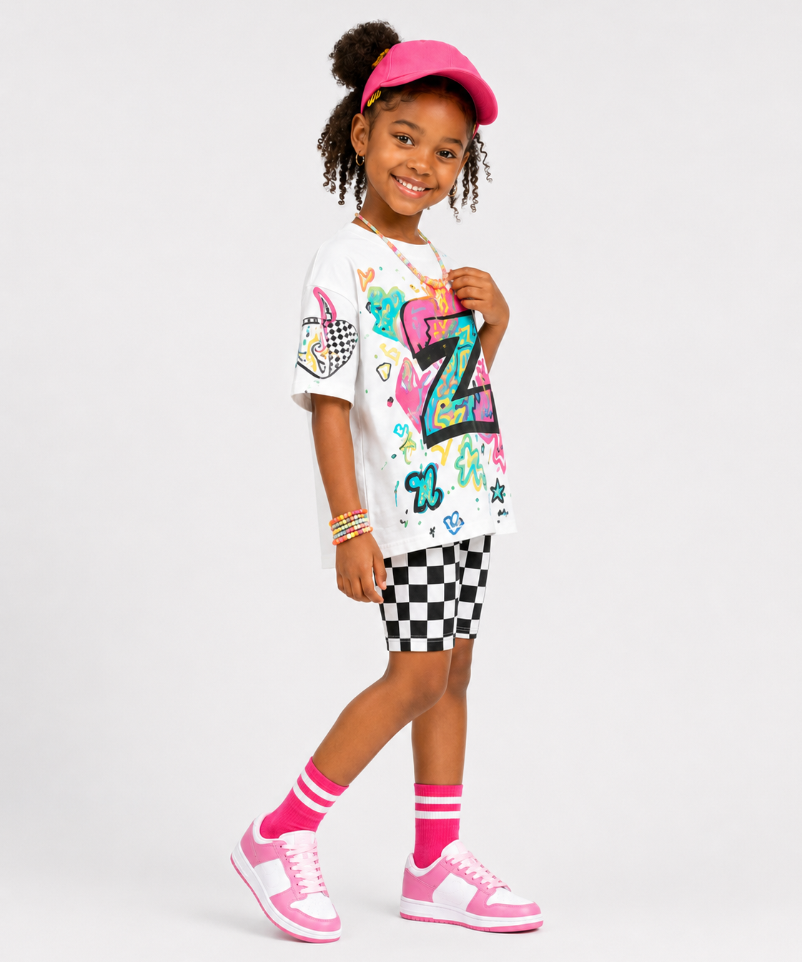 Graffiti Heart Checker Set