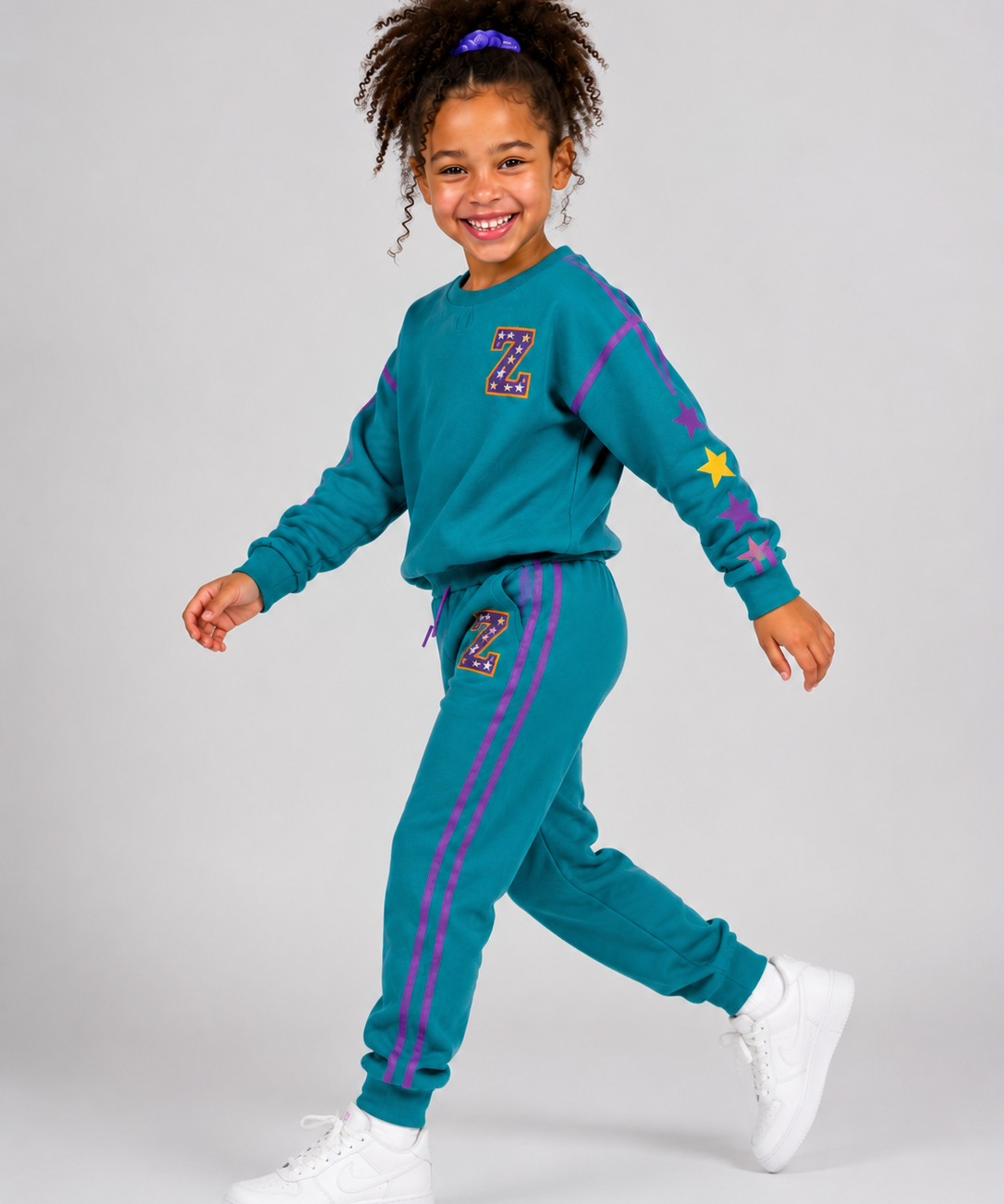 The Move Jogger Set — Teal Groove
