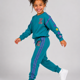 The Move Jogger Set — Teal Groove