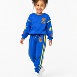 The Move Jogger Set — Royal Blue Star
