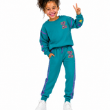 The Move Jogger Set — Teal Groove